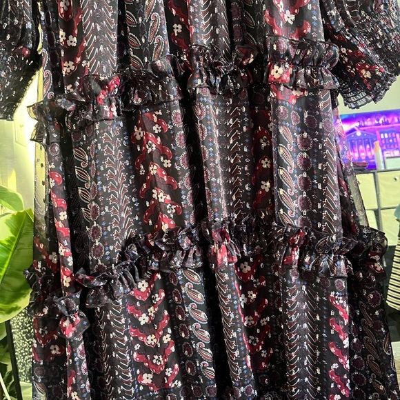 Elegant Floral Maxi Dress - Picture 6 of 6